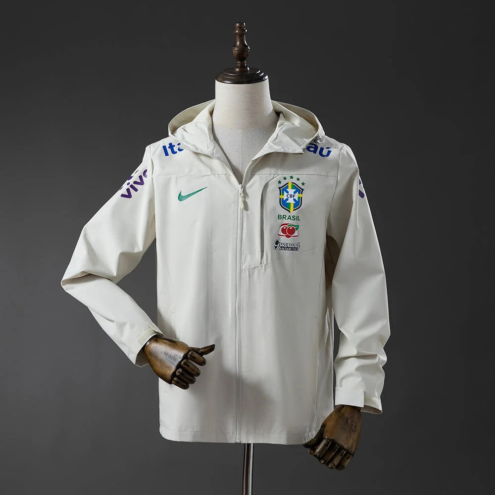 Brazil Tech Windbreaker — Waterafstotend & Lichtgewicht