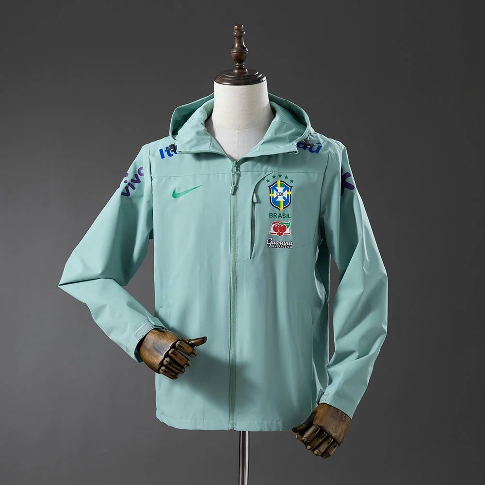 Brazil Tech Windbreaker — Waterafstotend & Lichtgewicht